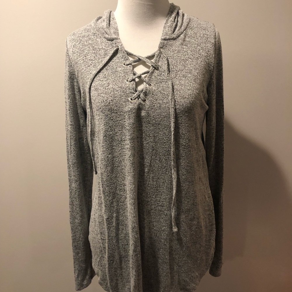 🔥trendy cross tie top 🔥
